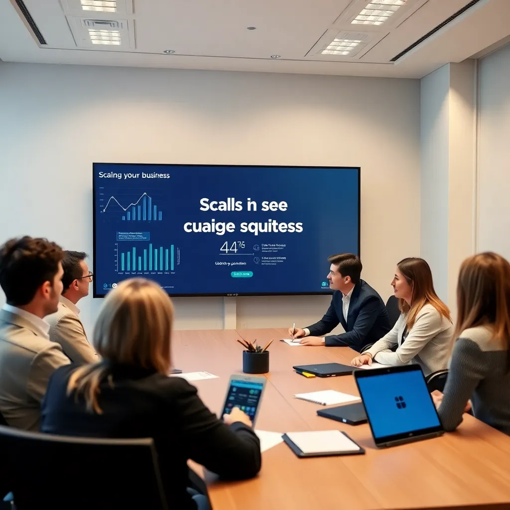 İş ekibi finansal stratejileri bir toplantıda uygulama planı yapıyor